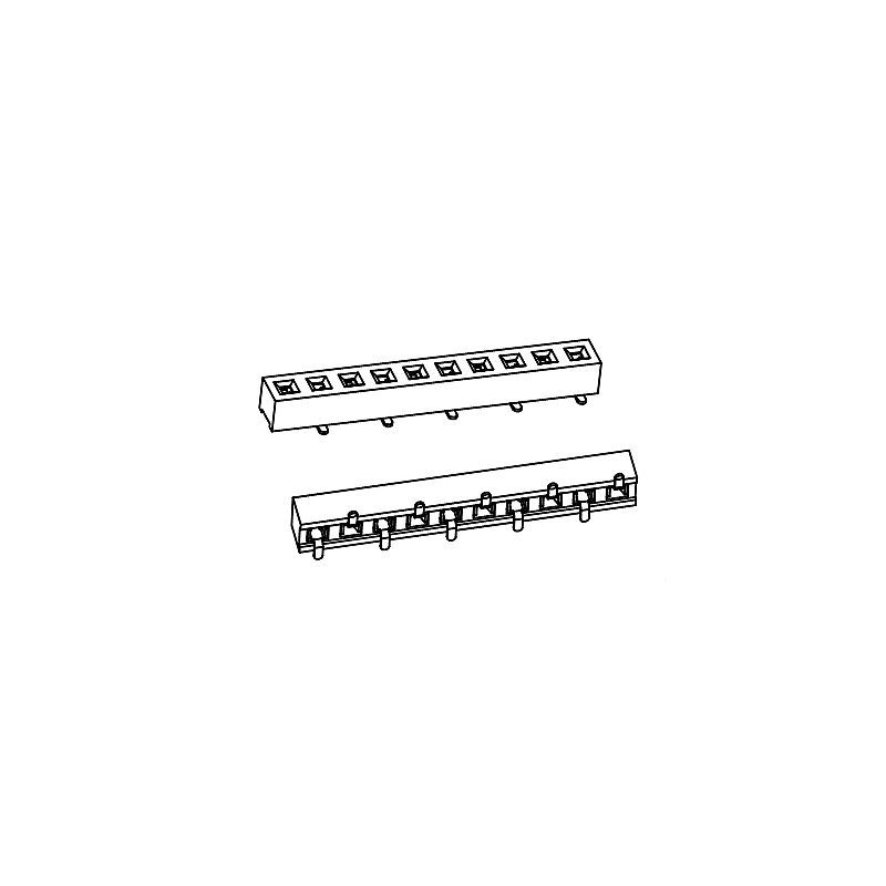 PH2.00*H2.2mm Female Header Single row SMT series